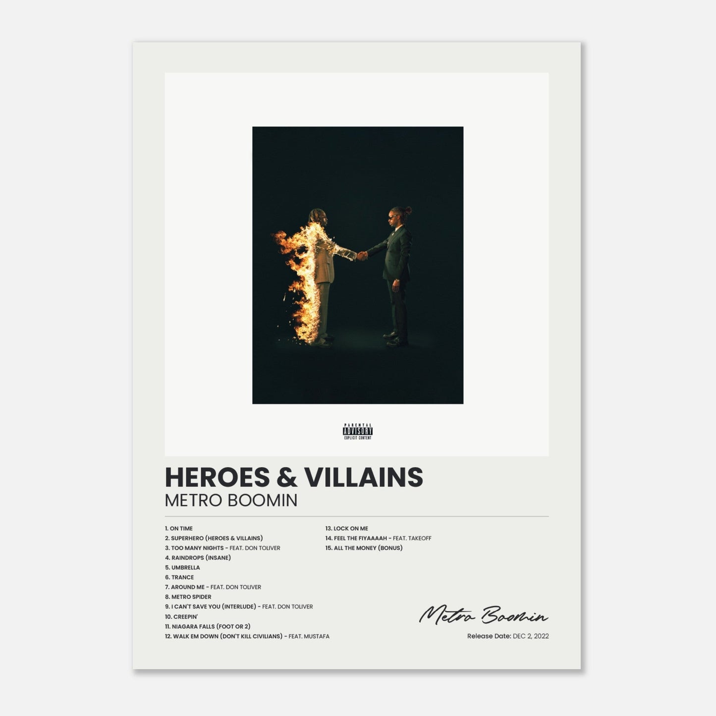 Heroes & Villains - Metro Boomin