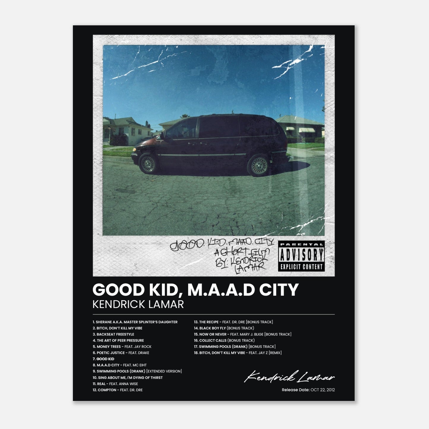 good kid, m.A.A.d city - Kendrick Lamar