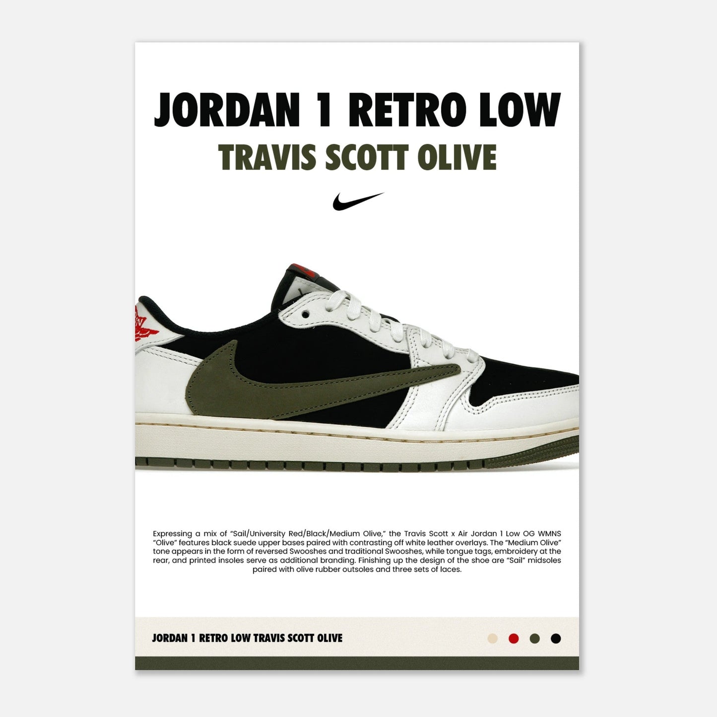 Jordan 1 Travis Scott Olive