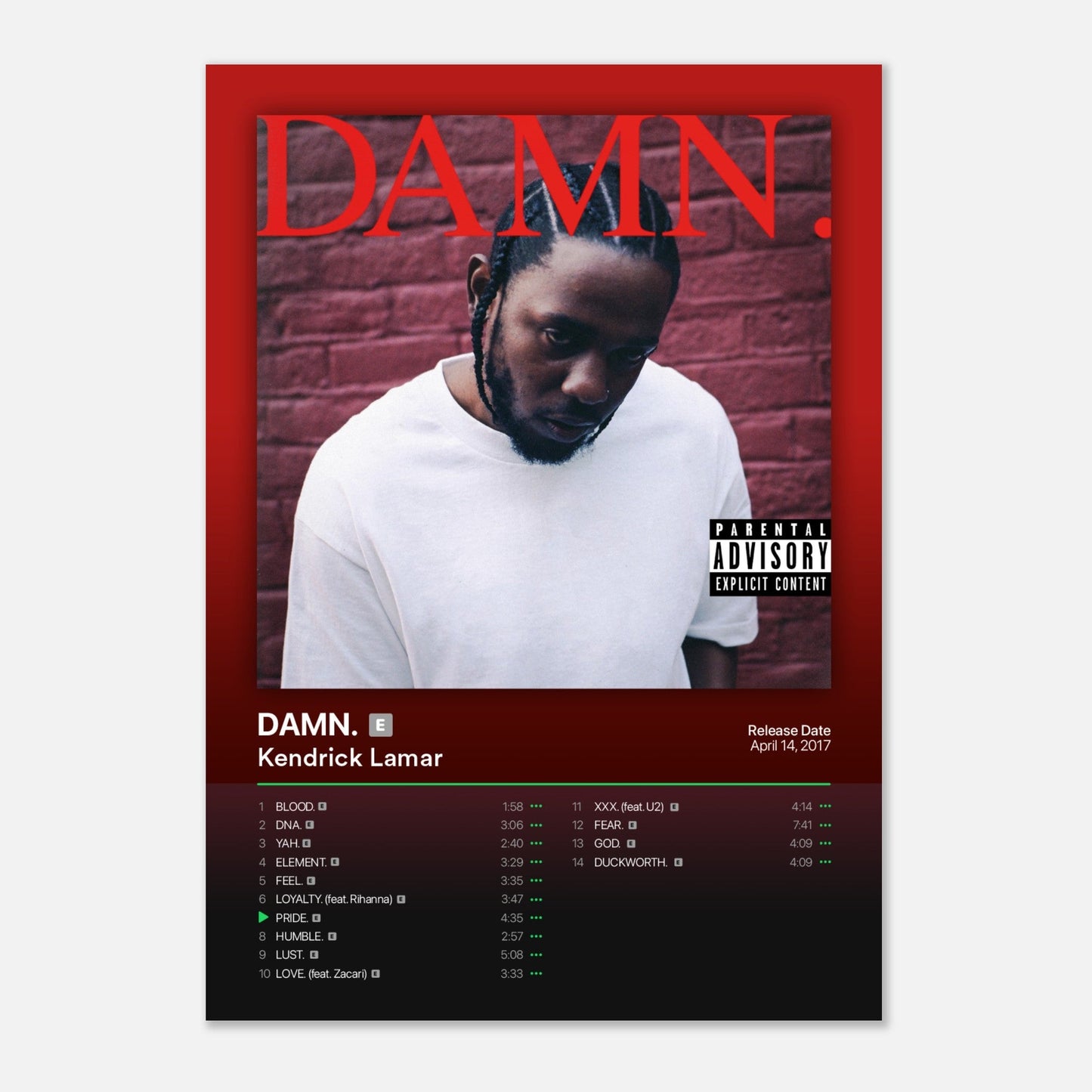 Kendrick Lamar - DAMN.