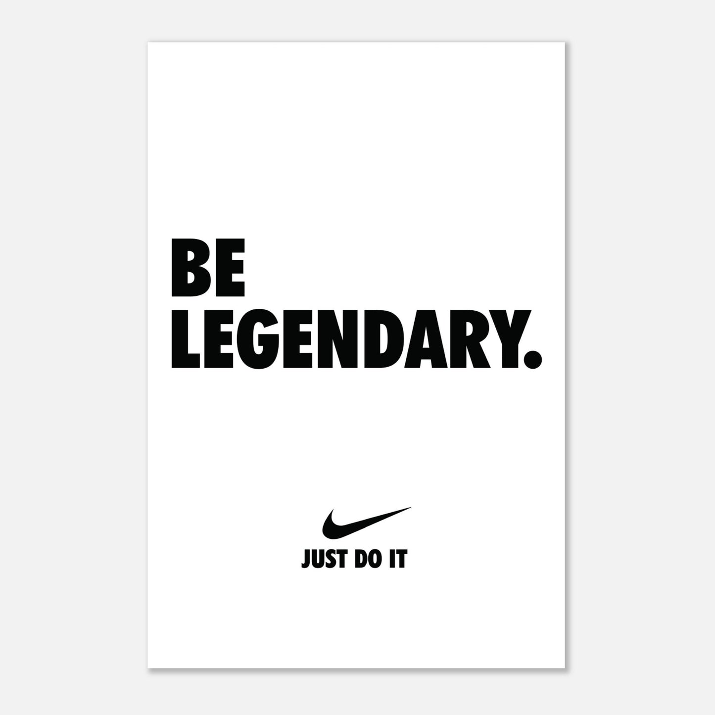 BE LEGENDARY White