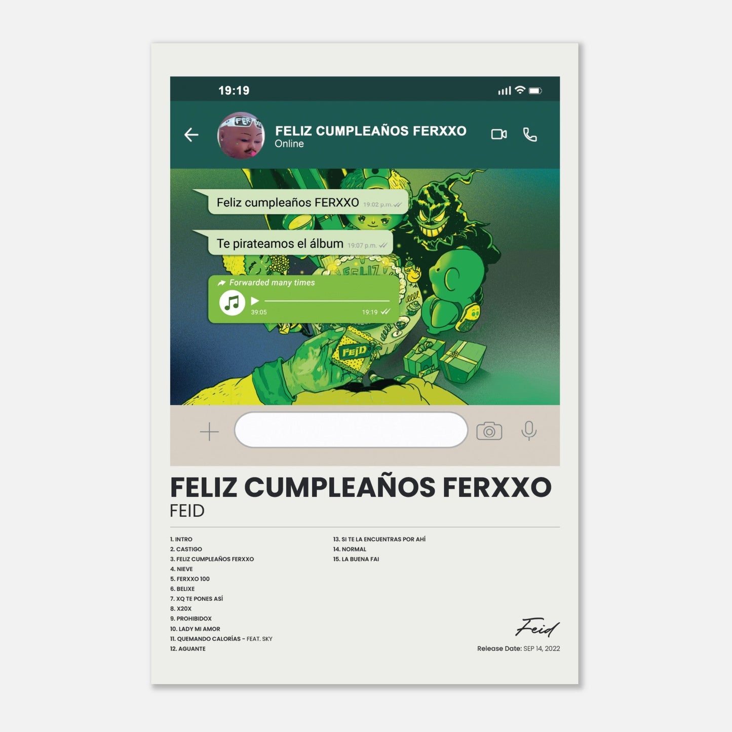 FELIZ CUMPLEAÑOS FERXXO TE PIRATEAMOS EL ÁLBUM - Feid