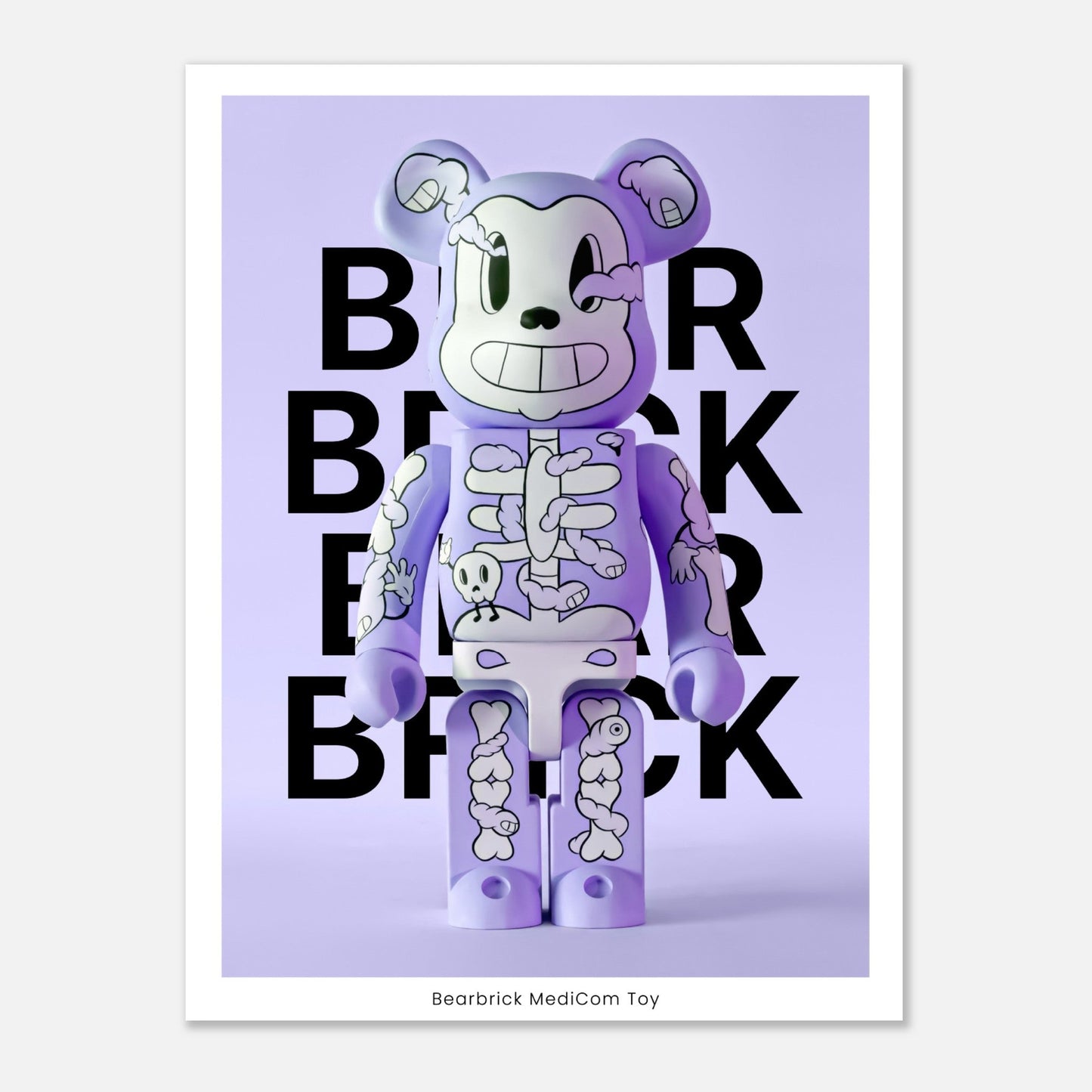 Bearbrick Purple