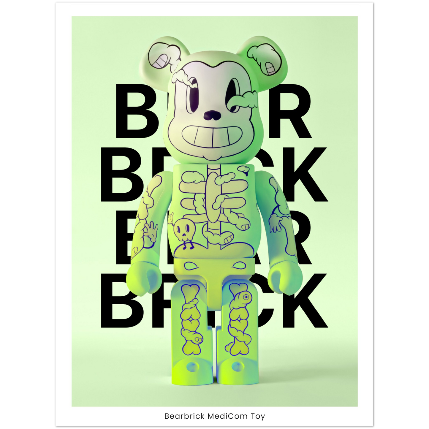 Bearbrick Green