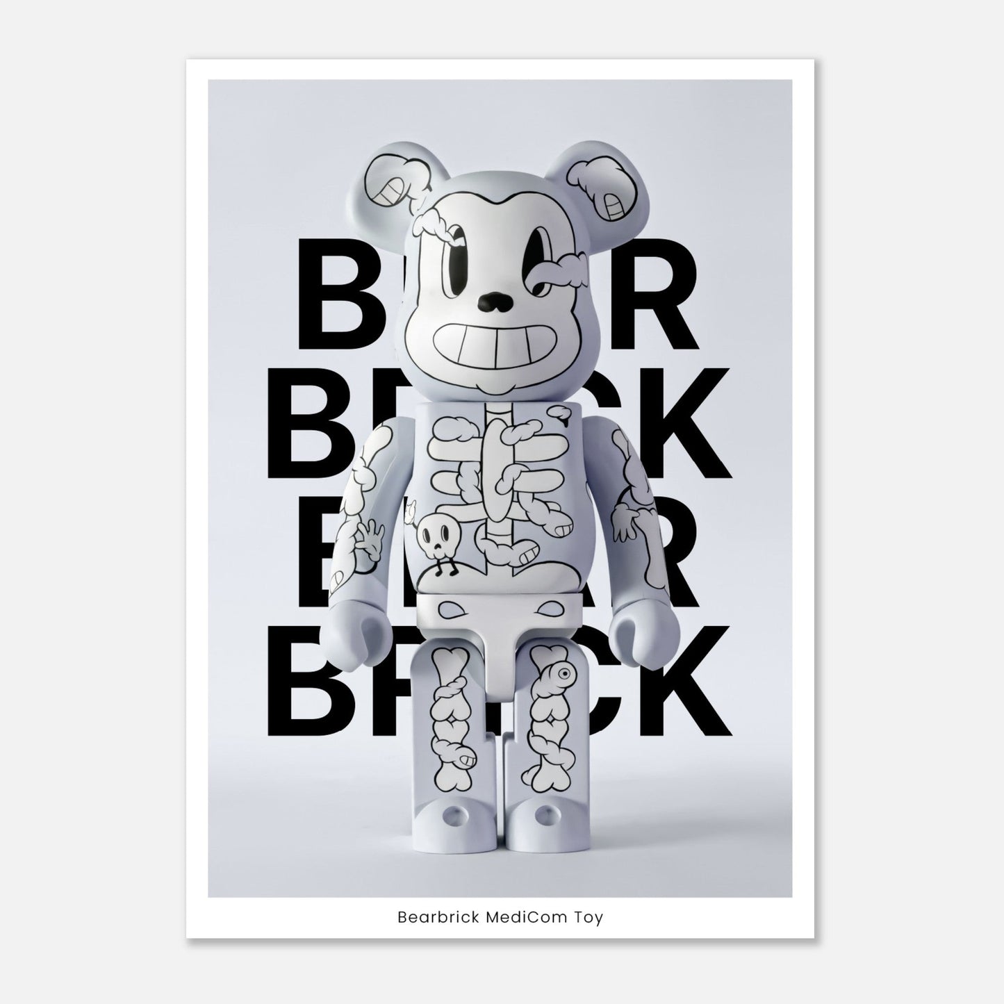 Bearbrick Grey