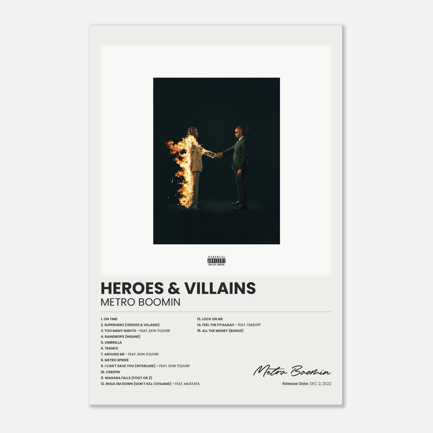 Heroes & Villains - Metro Boomin