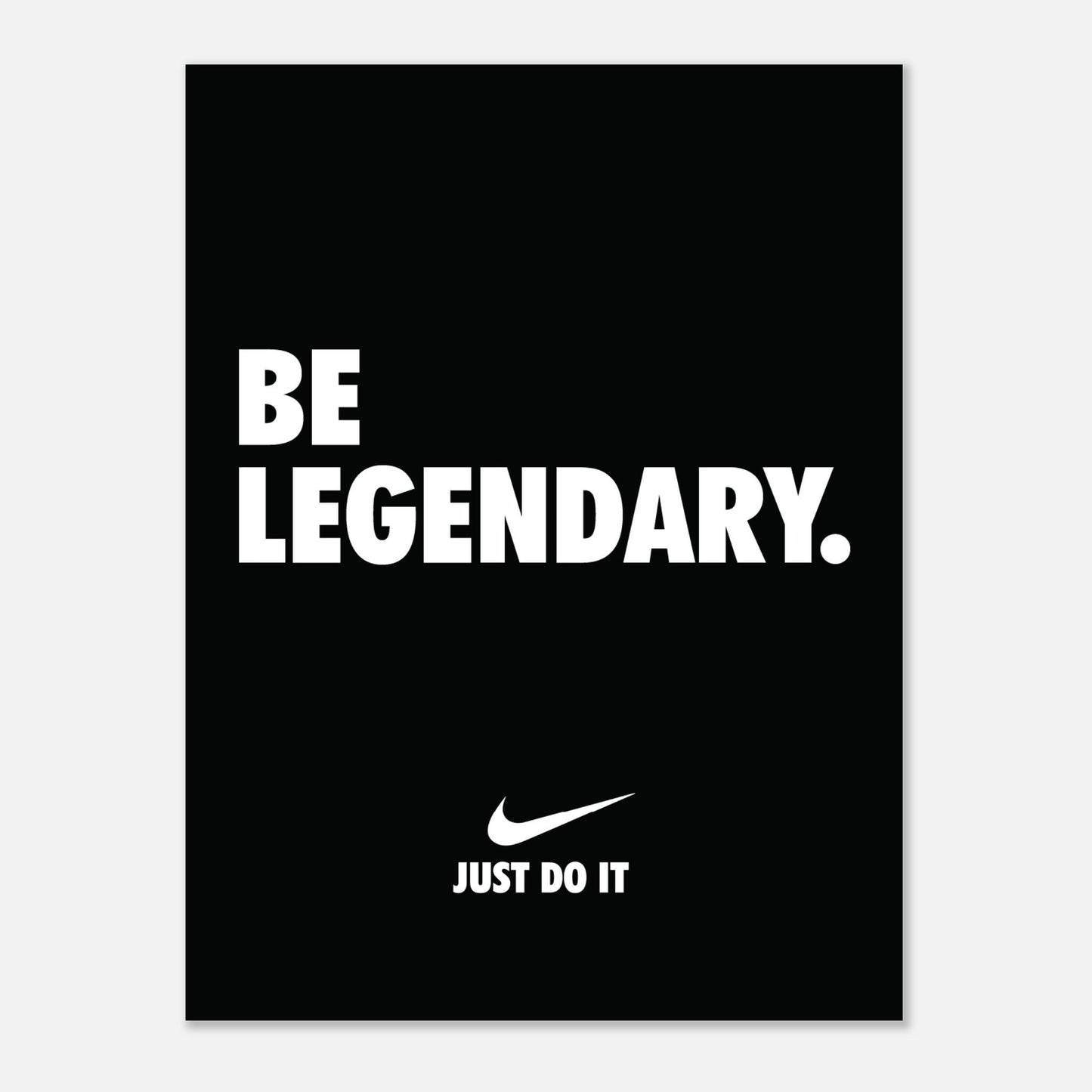 BE LEGENDARY - Black