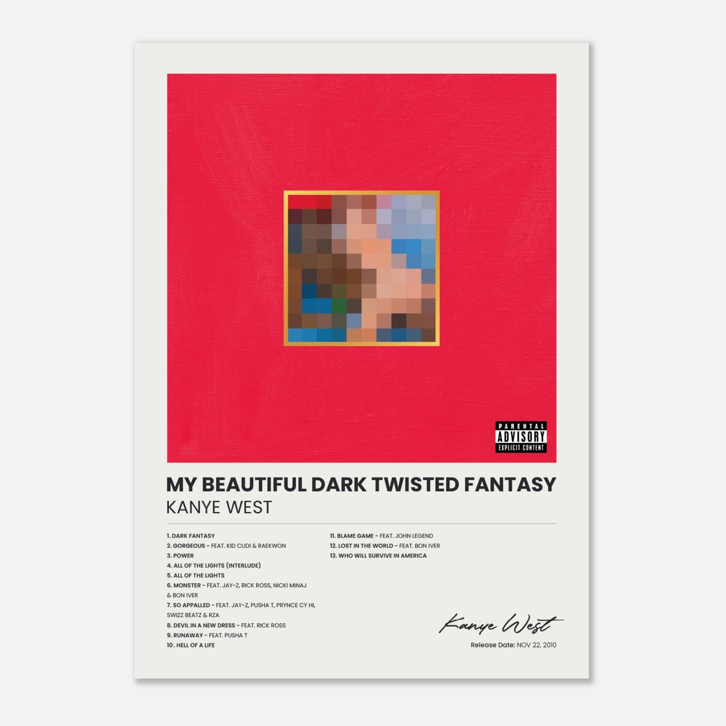 My Beautiful Dark Twisted Fantasy - Kanye West