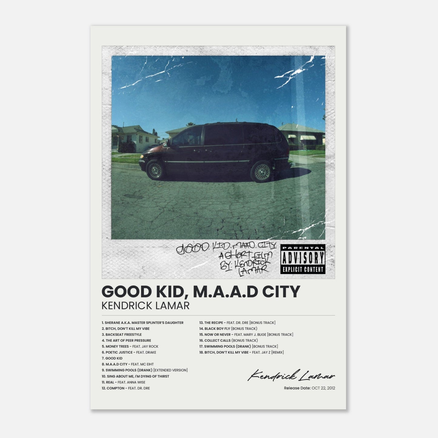 good kid, m.A.A.d city - Kendrick Lamar