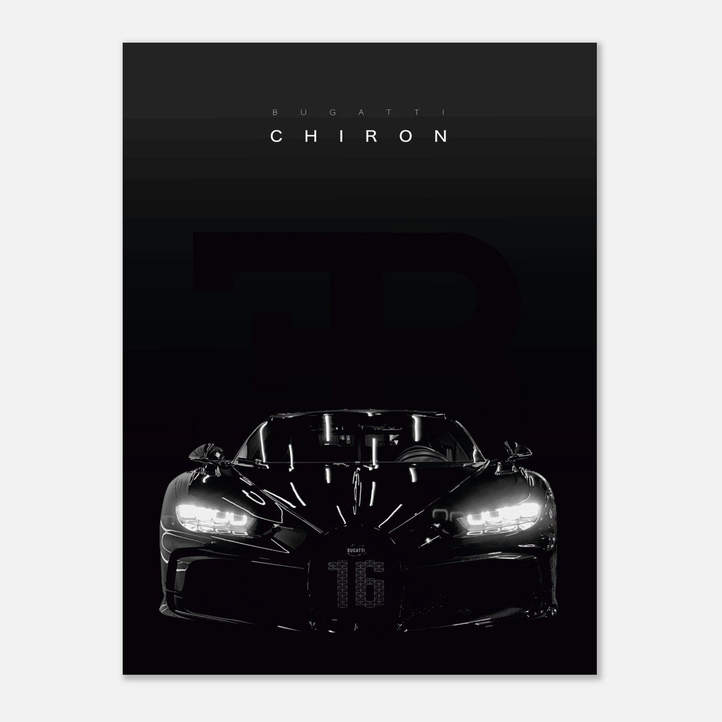 Bugatti Chiron Black