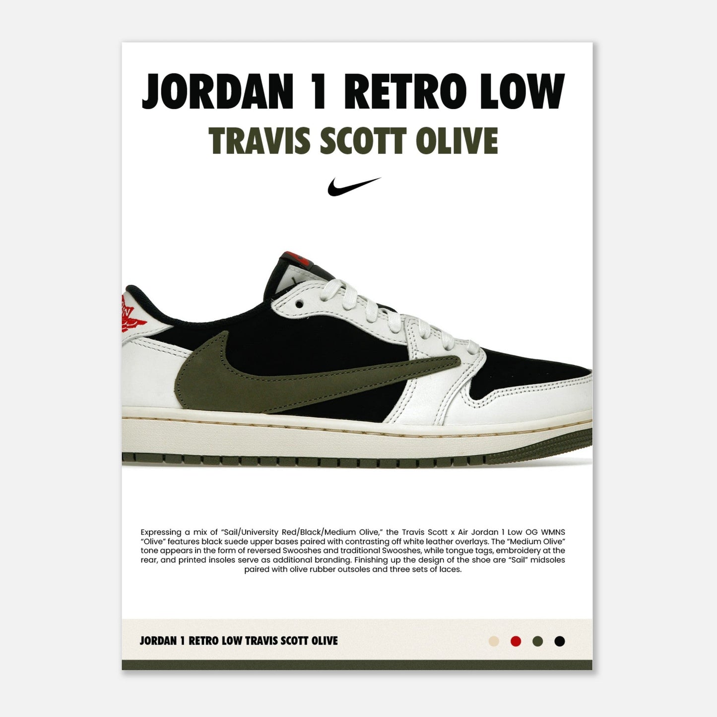 Jordan 1 Travis Scott Olive