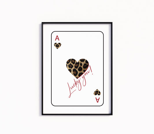 Wild Ace: Lucky Leopard Poster